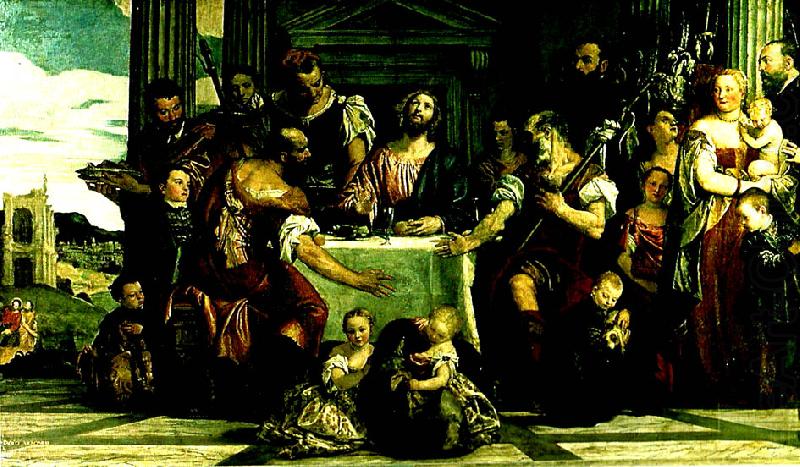 Paolo  Veronese supper at emmaus china oil painting image
